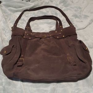 SOLD!!! Suede oversized tote